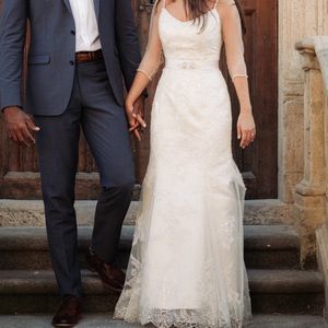 Custom made VA Designer Wedding Dress